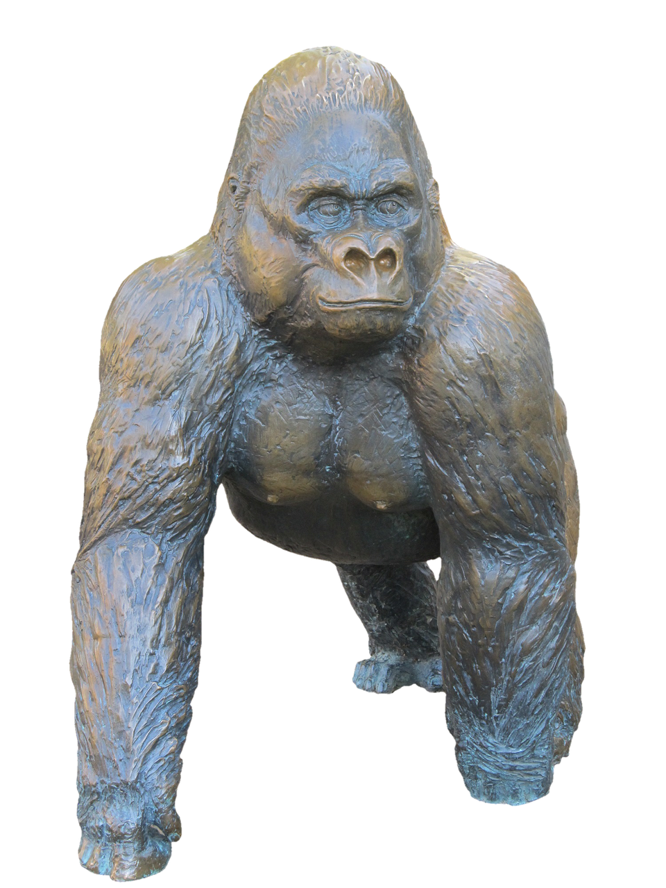 Image - gorilla monkey ape figure