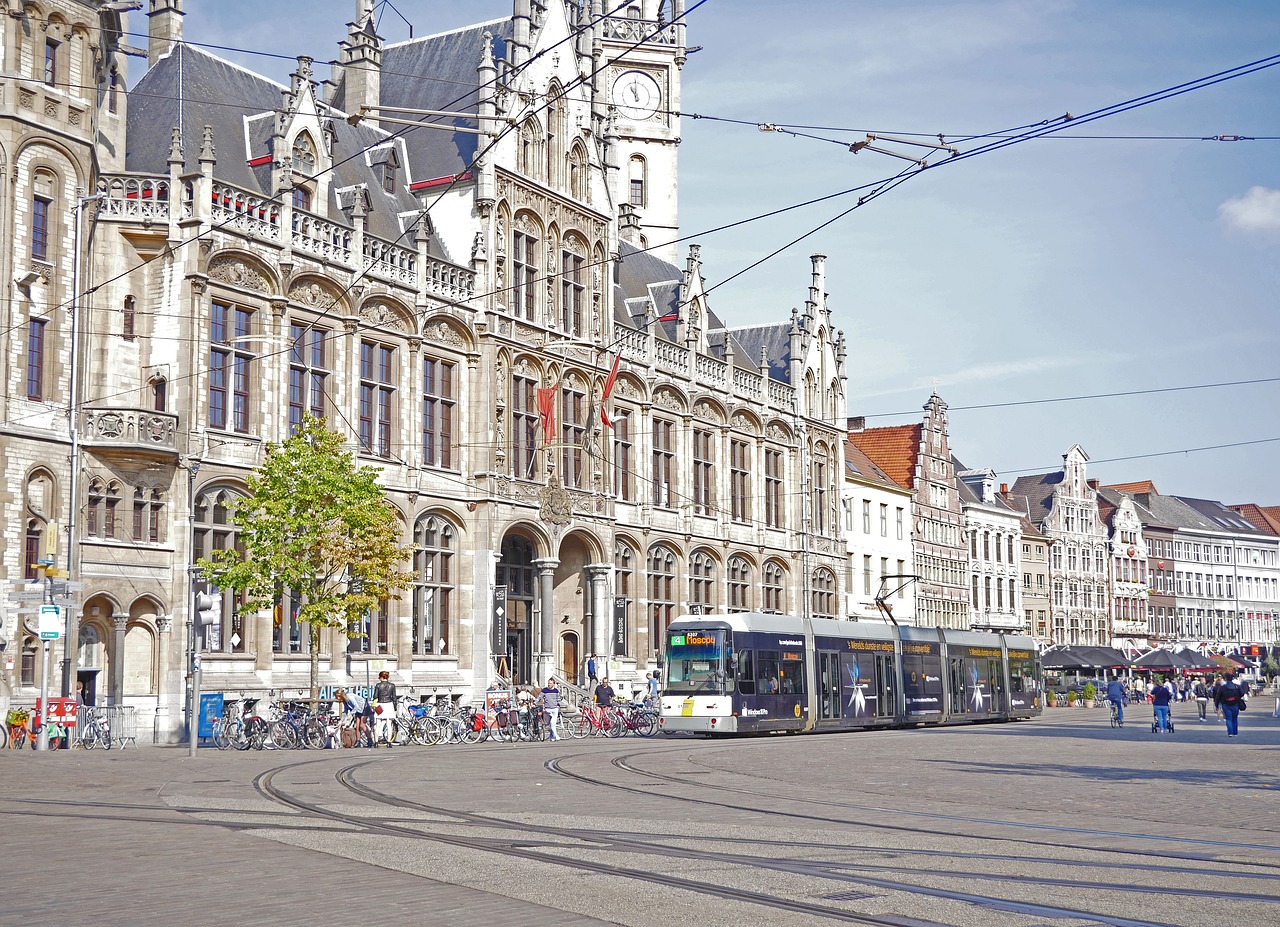 Image - gent kornmarkt old post