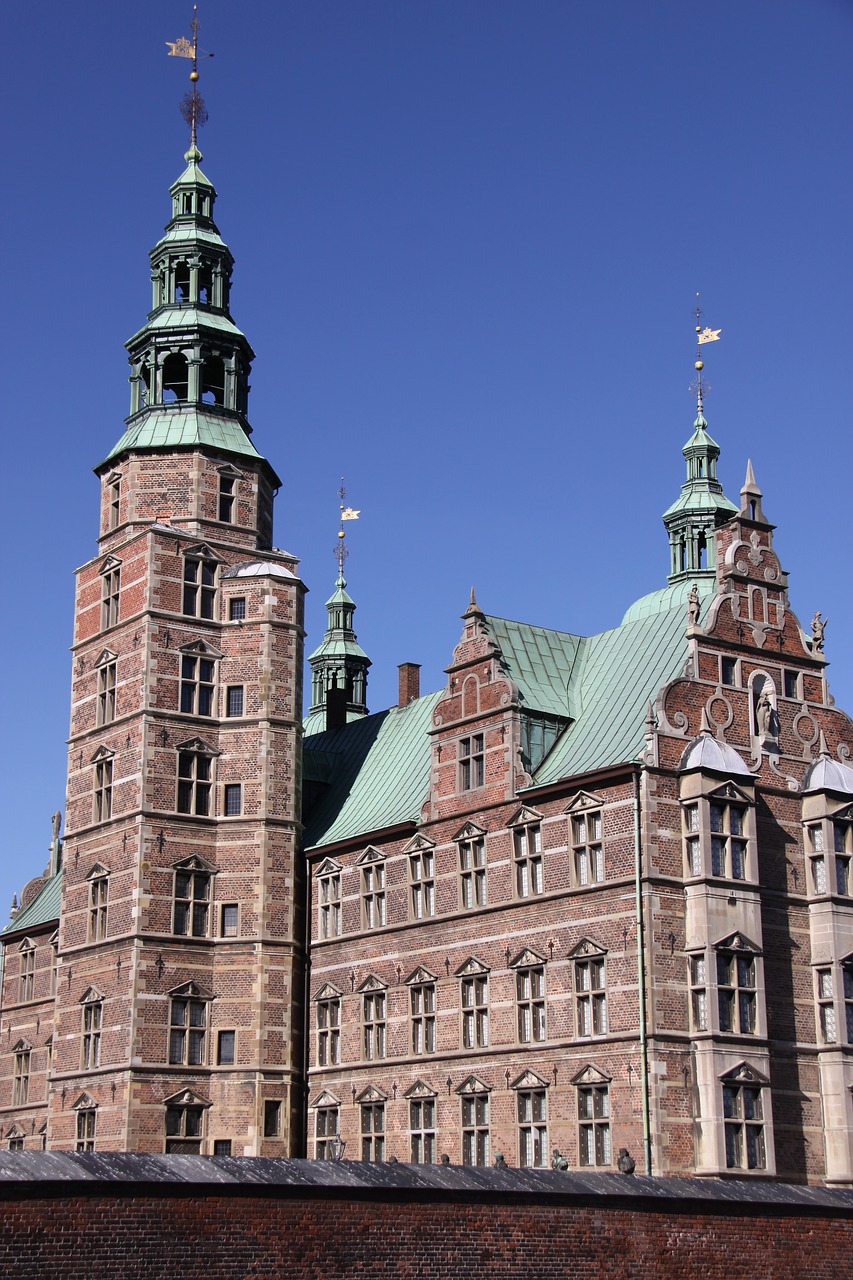 Image - rosenborg castle towers copper