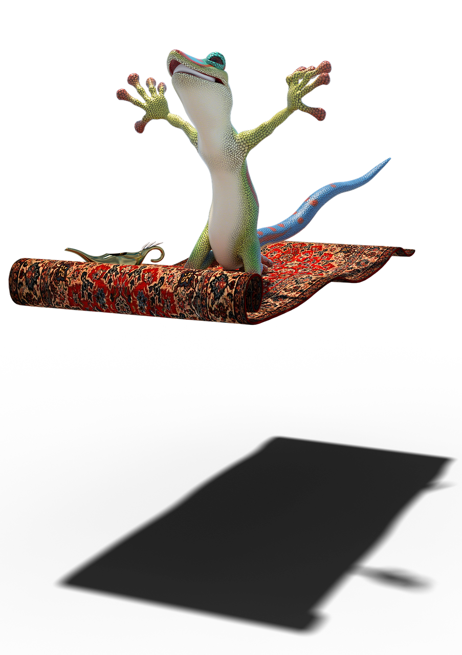 Image - fly carpet gecko funny freedom