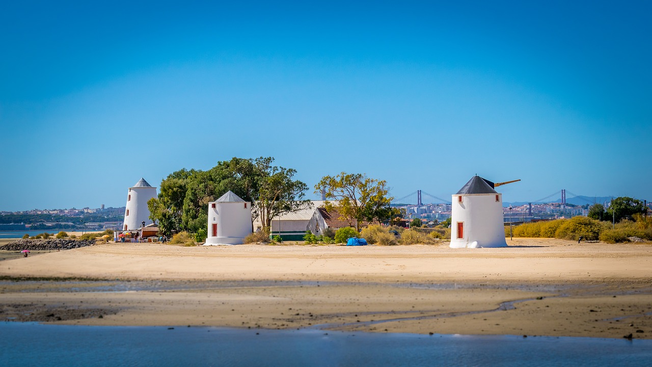 Image - mill watermill barreiro tagus river