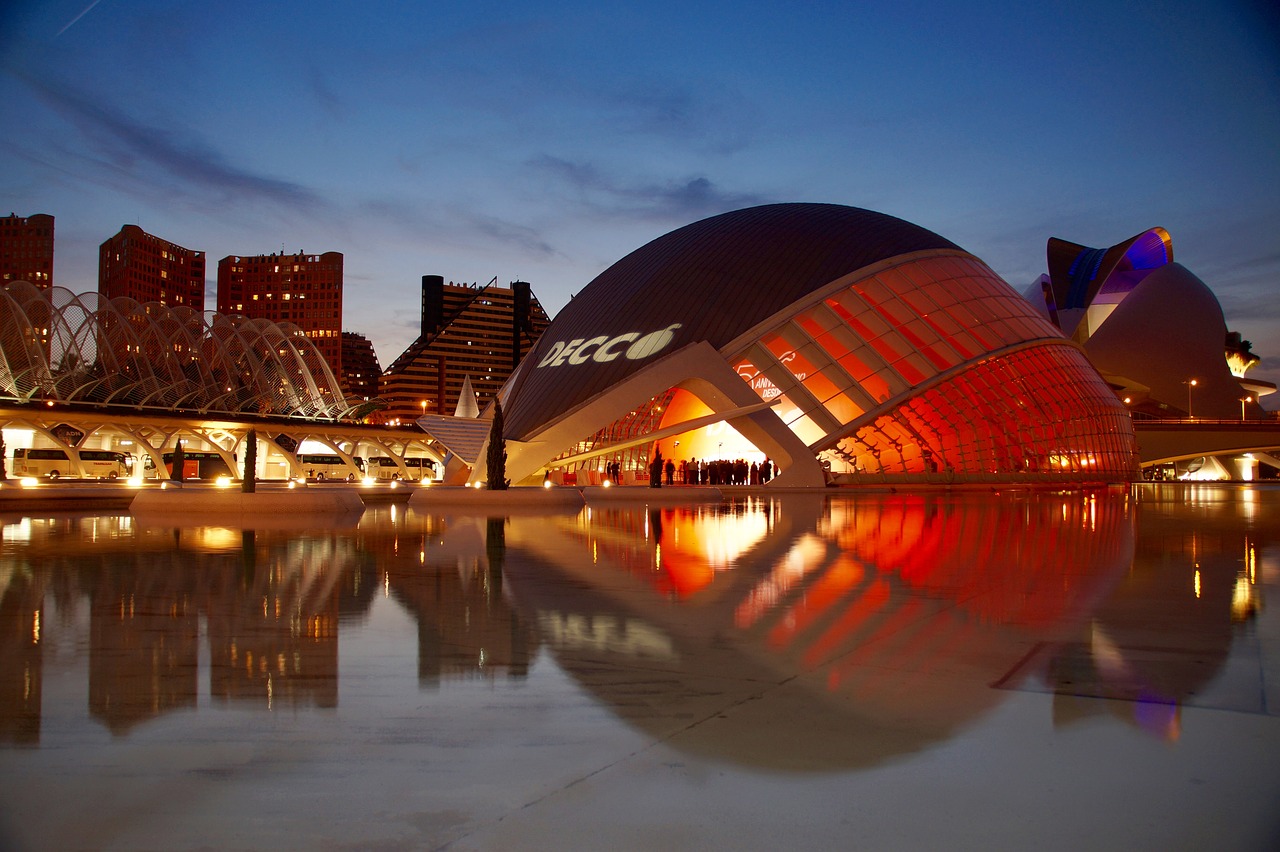 Image - valencia spain architecture sun
