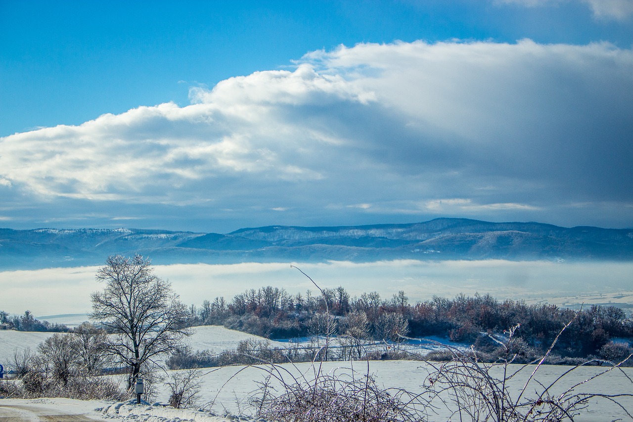 Image - landscape mountain highlands snow