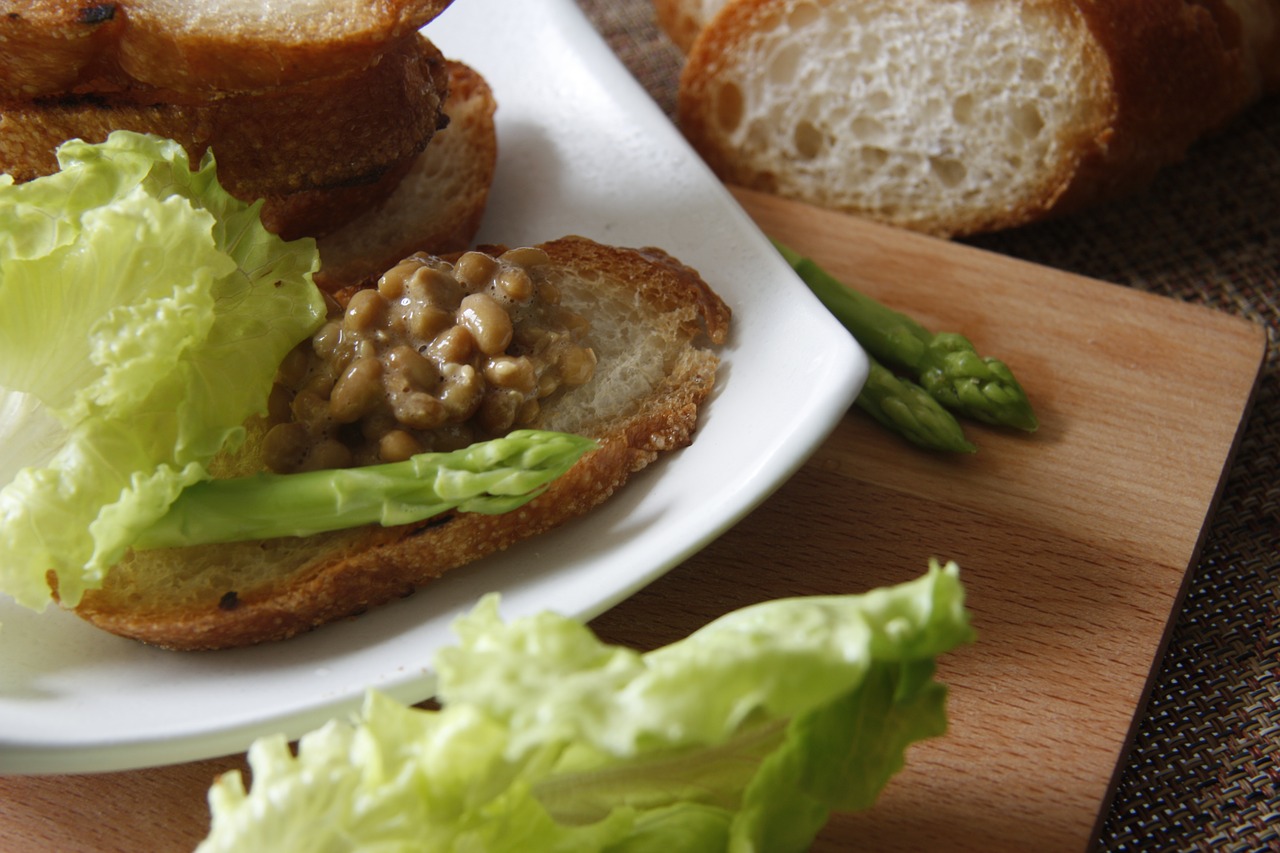 Image - bread natto food