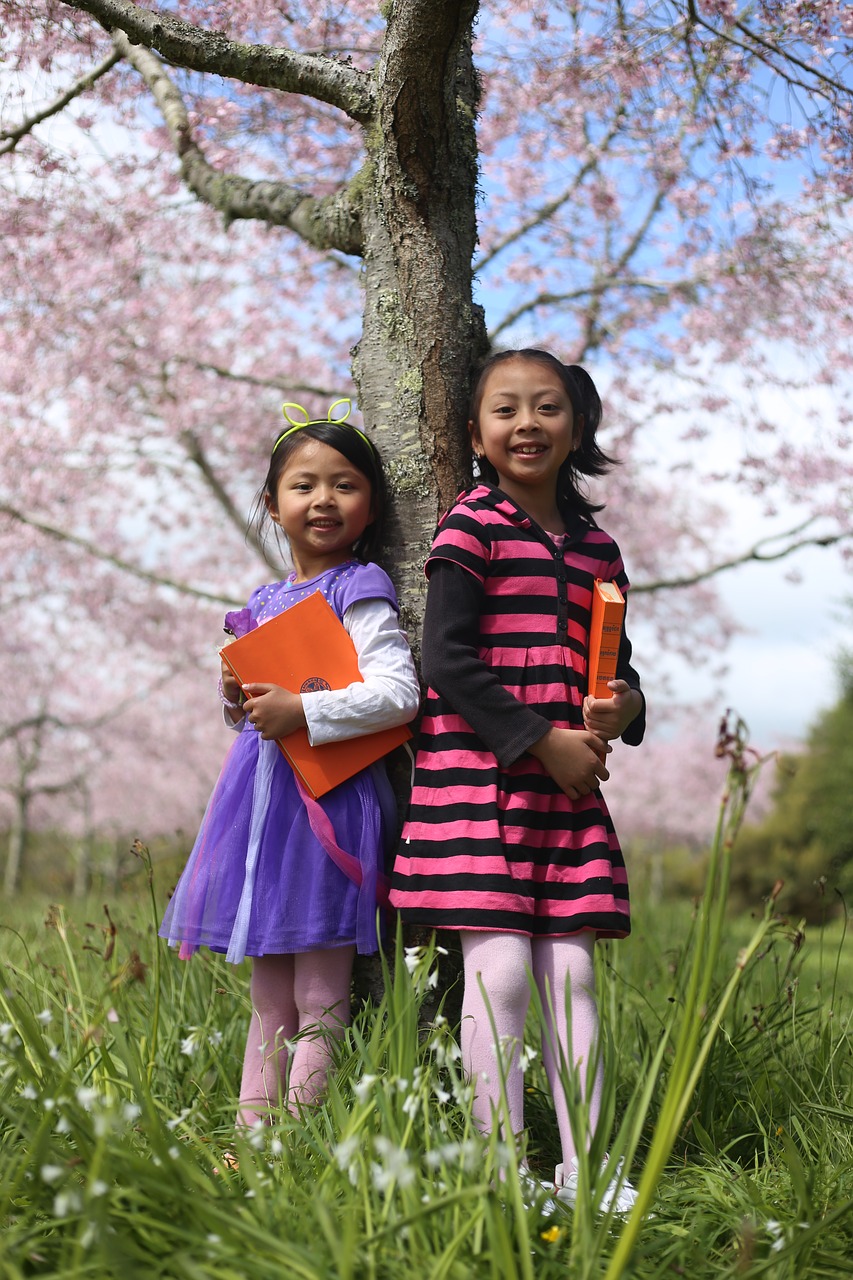 Image - cute little girl smart student