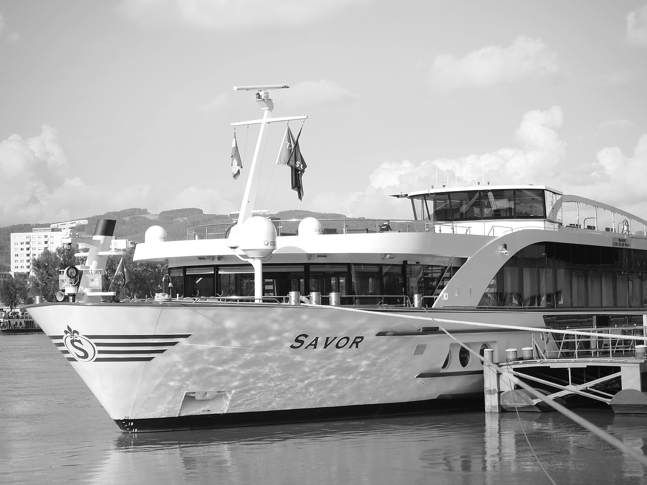 Image - boat river water ship summer