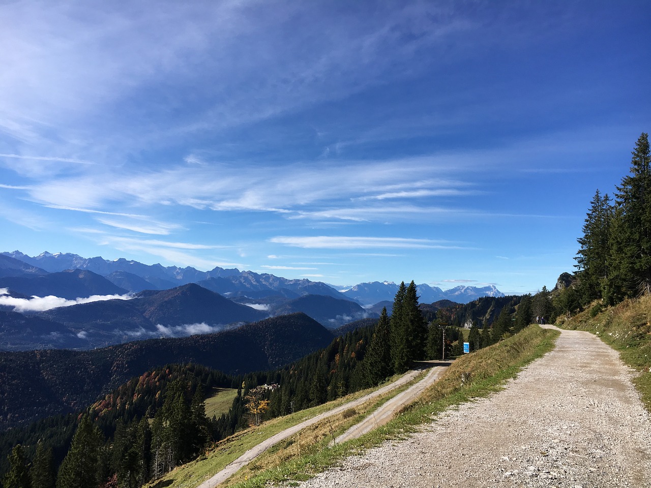 Image - hiking tölzer land sun hinmel away