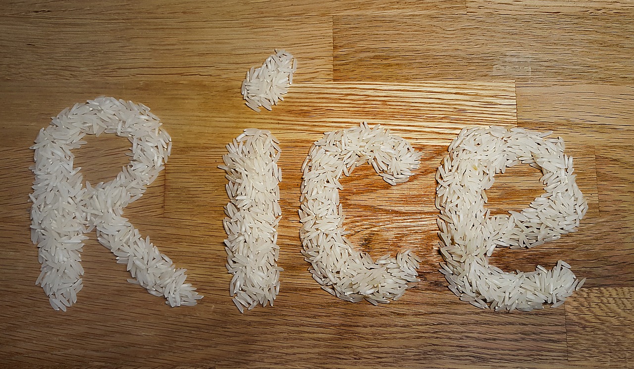 Image - rice food grain eat grain of rice