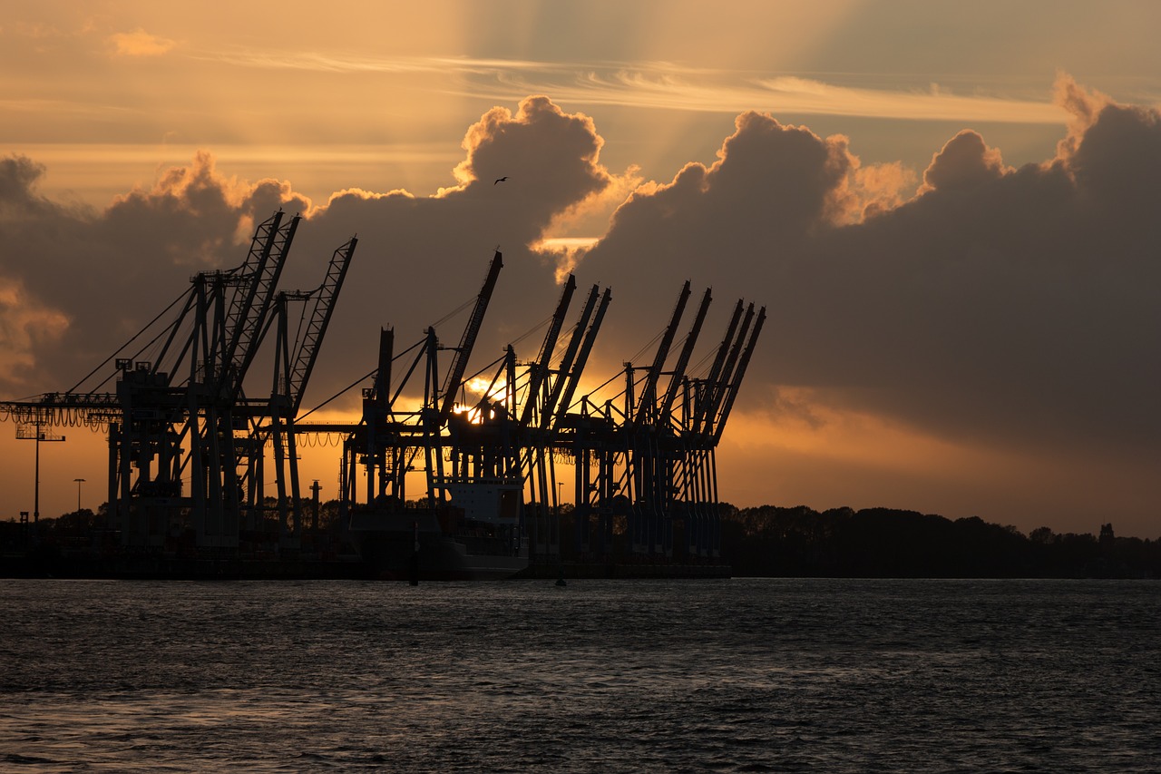 Image - hamburg port hanseatic hamburg port