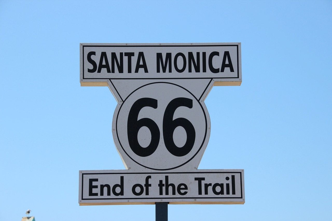 Image - santa monica 66 end of the trail