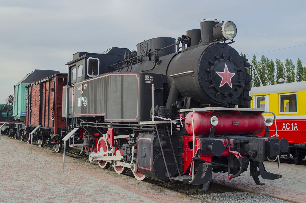 Image - steam locomotive vintage boiler