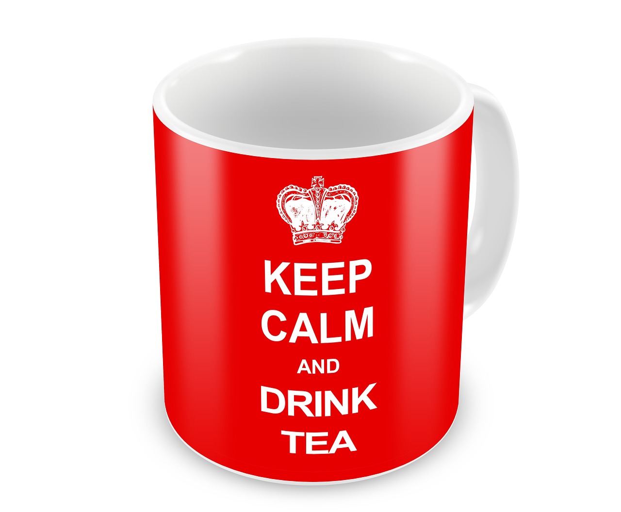 Image - keep calm tea drink design cup