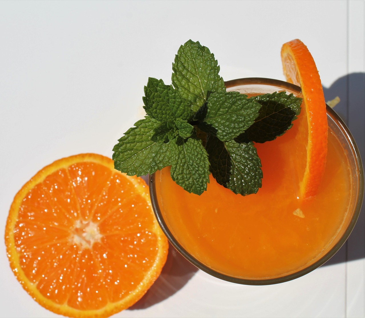 Image - orange juice vitamin c fresh glass