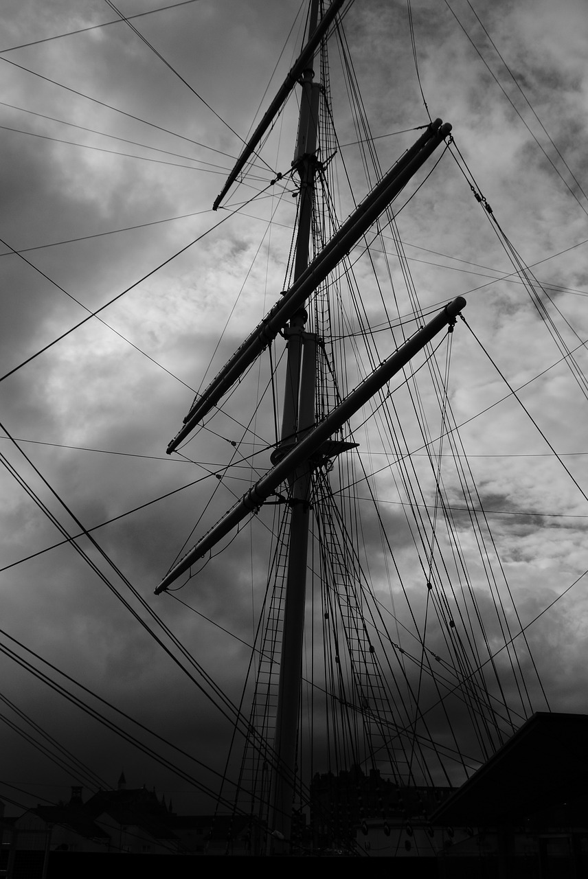 Image - ship reflection mast boat vessel