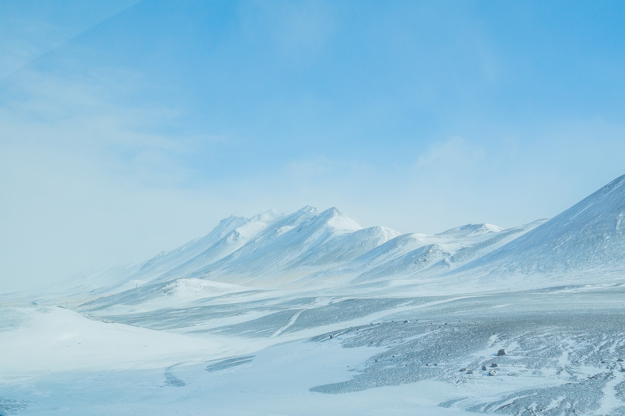 Image - ice snow iceland plateau mountains