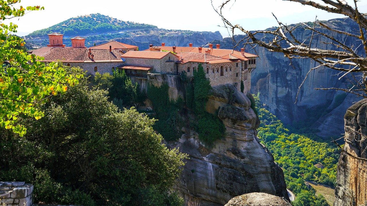 Image - meteora greece monastery rocks