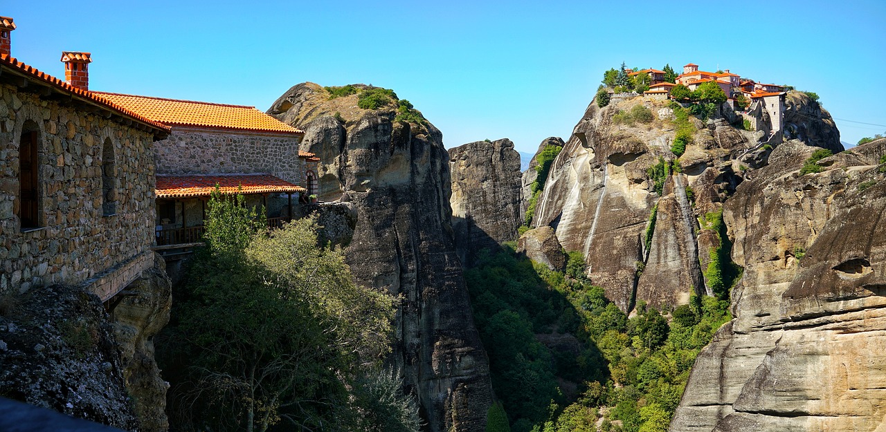 Image - meteora greece monastery rocks