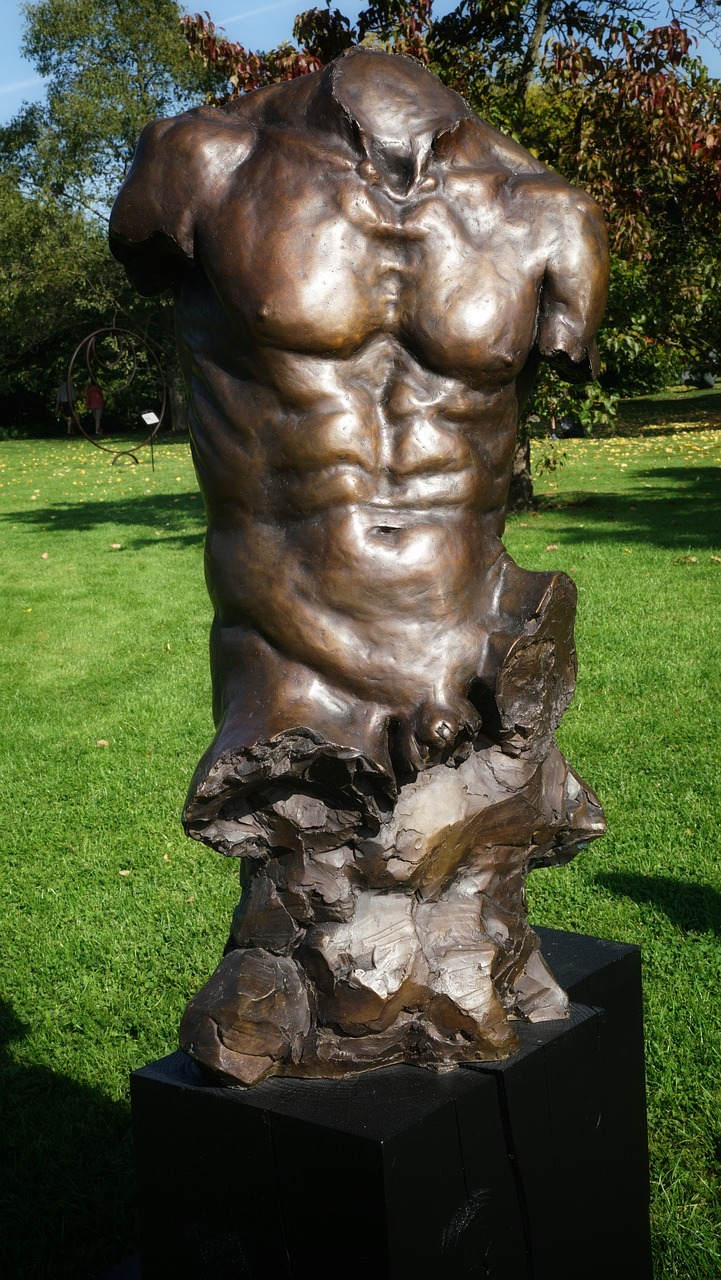 Image - male man torso art sculpture