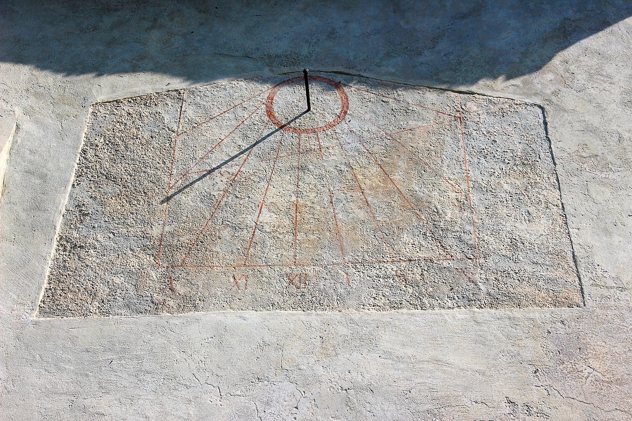 Image - sundial clock time indicating