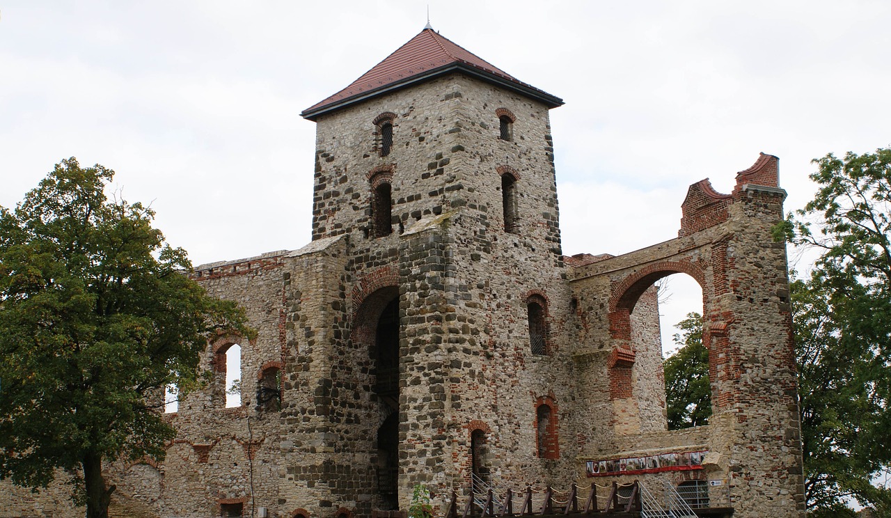 Image - the ruins of the castle view walls
