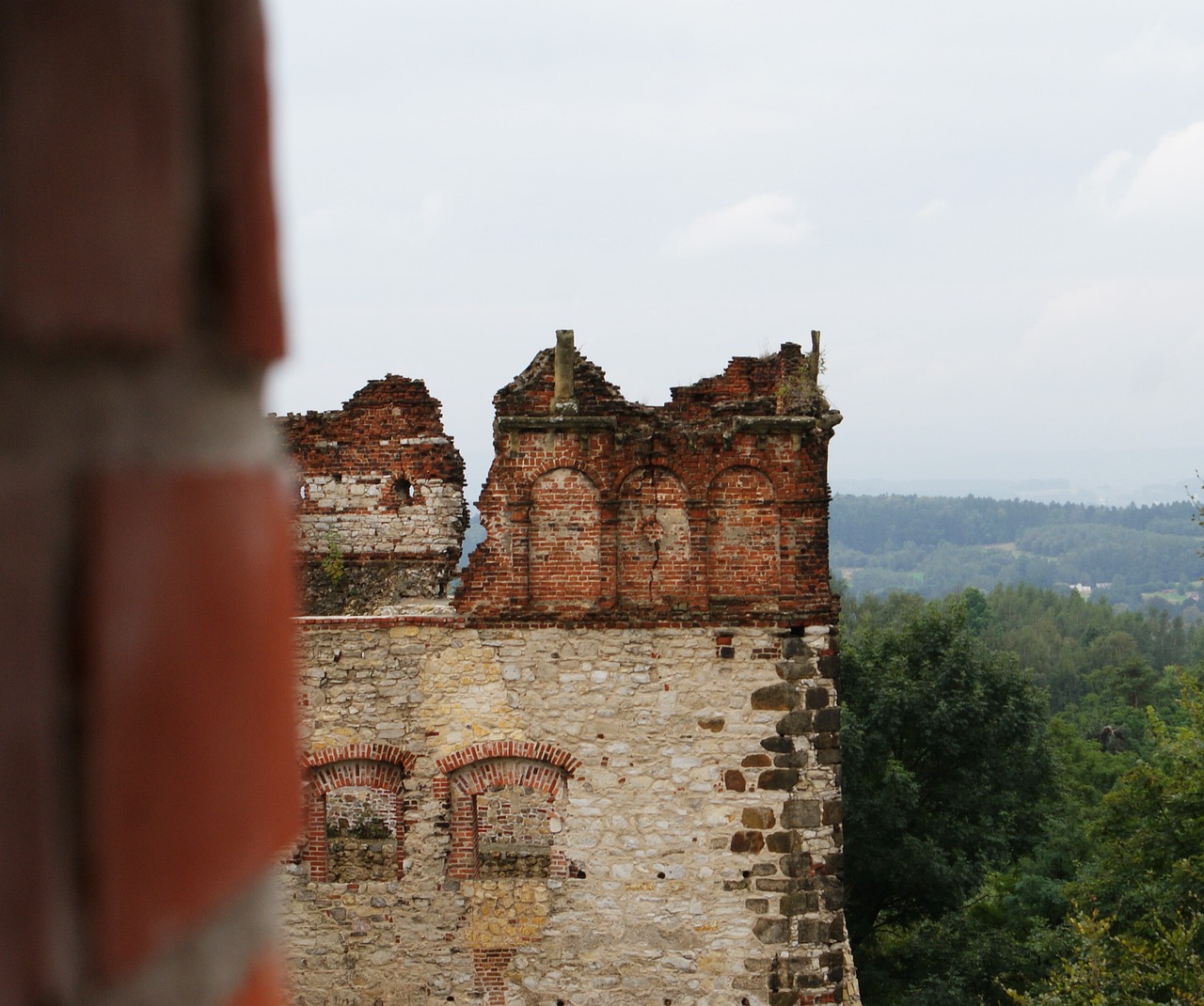 Image - the ruins of the castle view walls