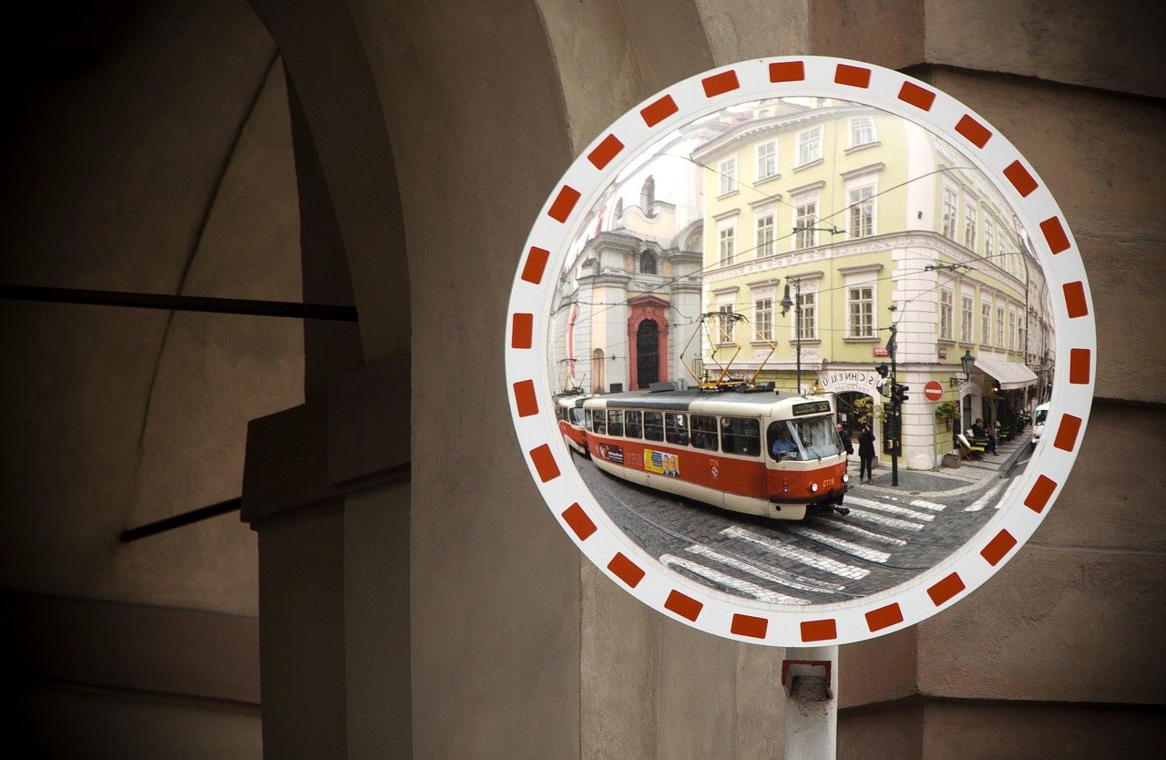 Image - prague tram czech republic city