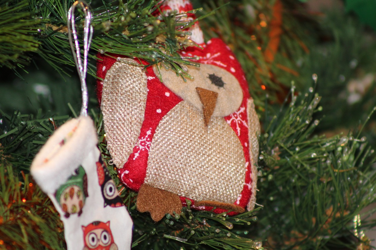 Image - christmas decoration owl