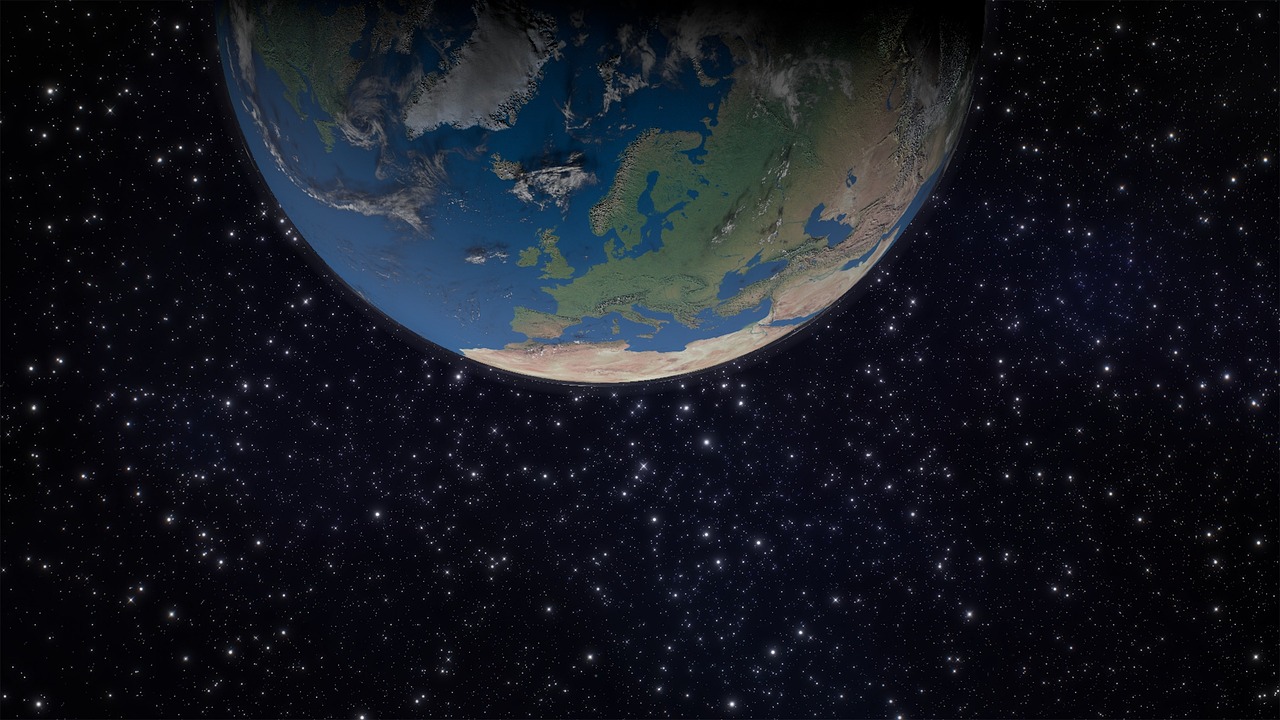 Image - earth europe space globe