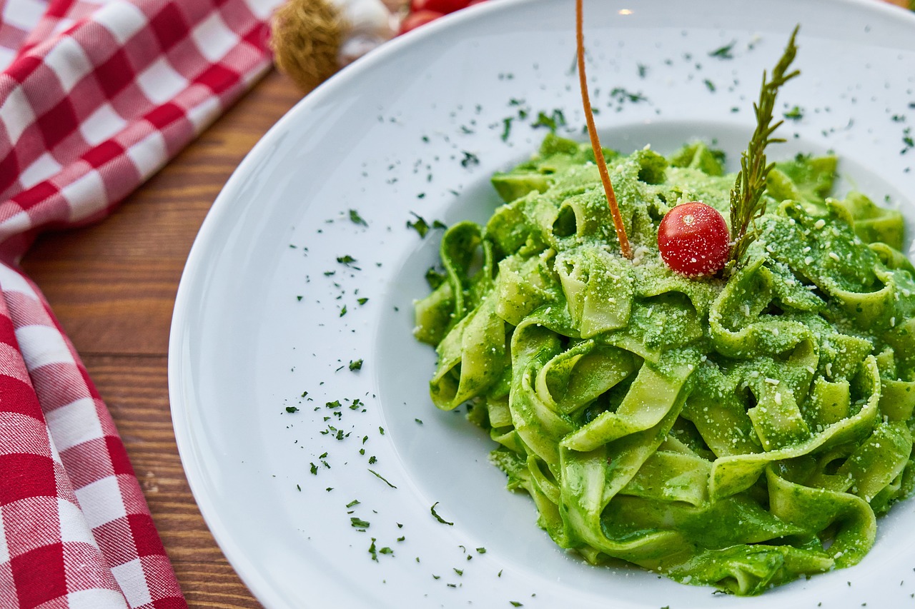 Image - pasta plate dough carb table