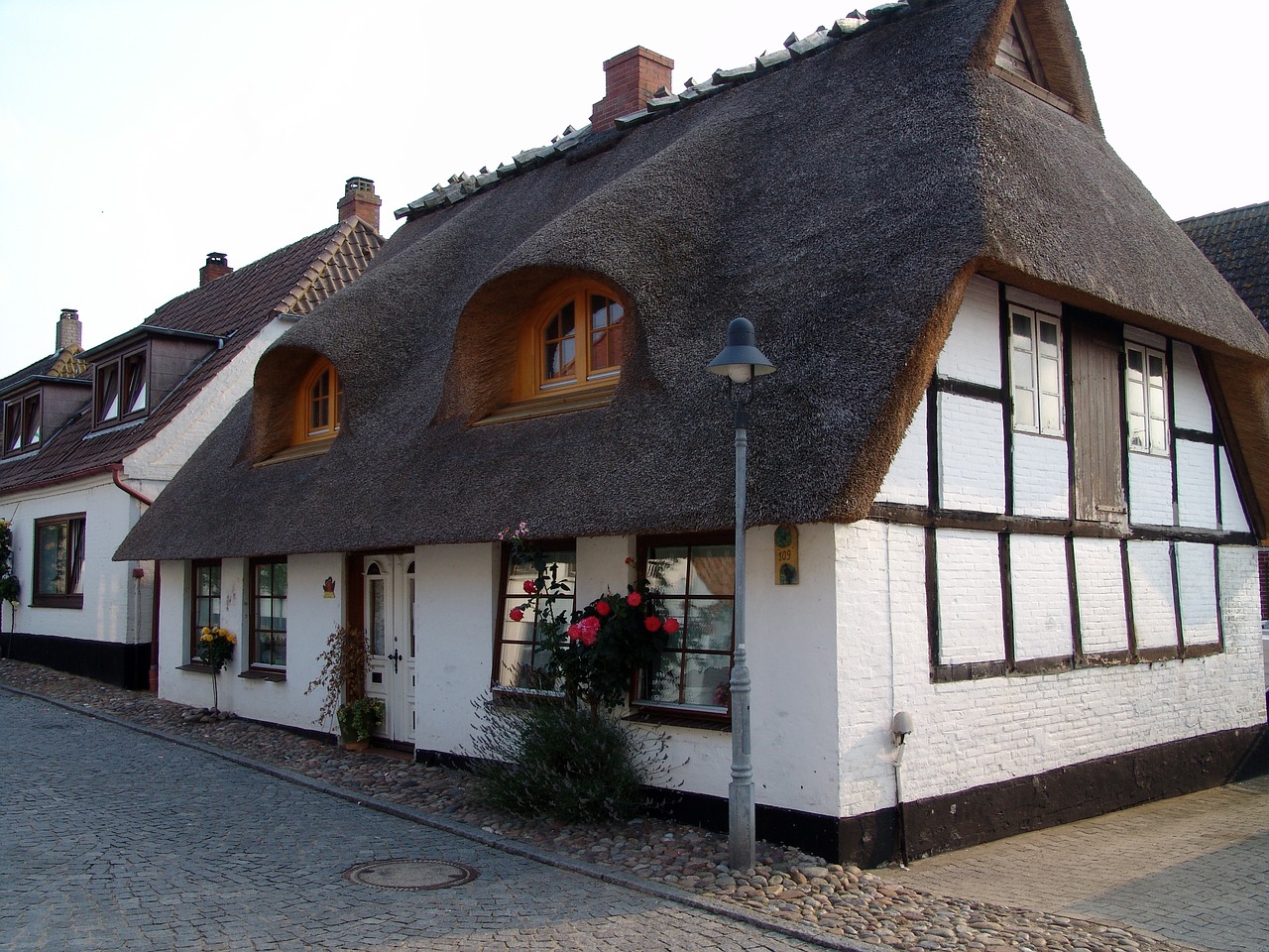 Image - home reed thatched roof holstein