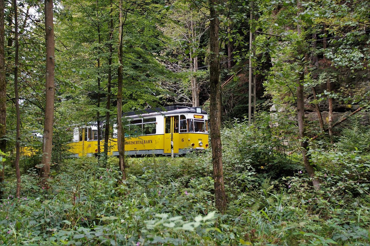 Image - the tram bad schandau spa town