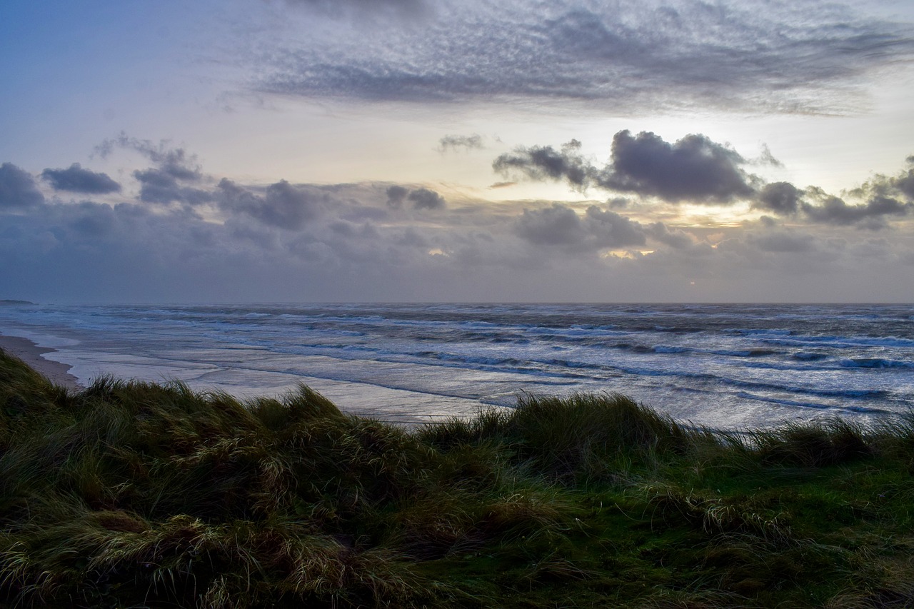 Image - sturmflut north sea løkken denmark