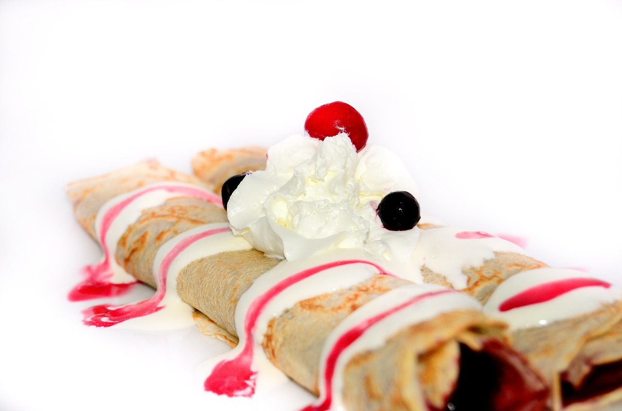 Image - pancakes dessert fruit sweets