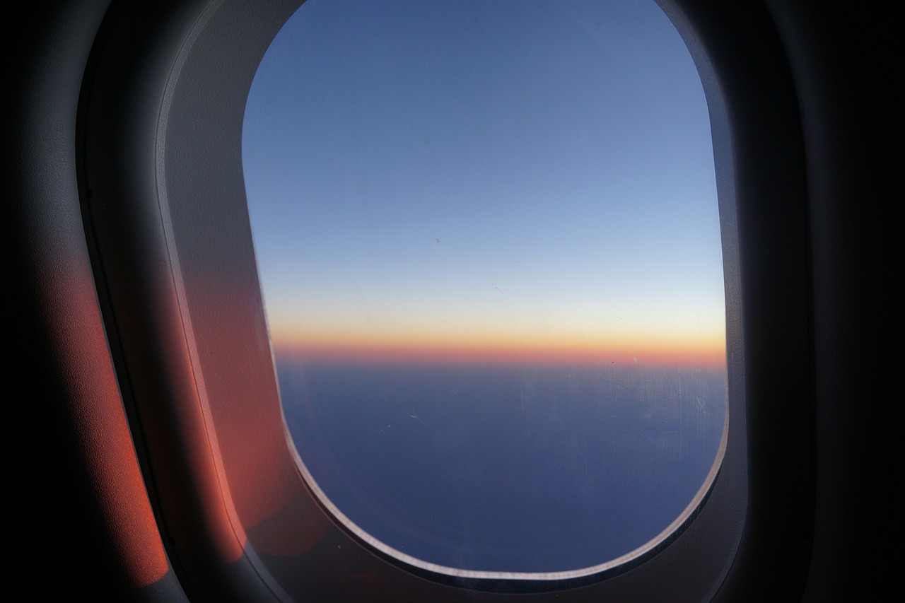 Image - window seat sunrise in the skies