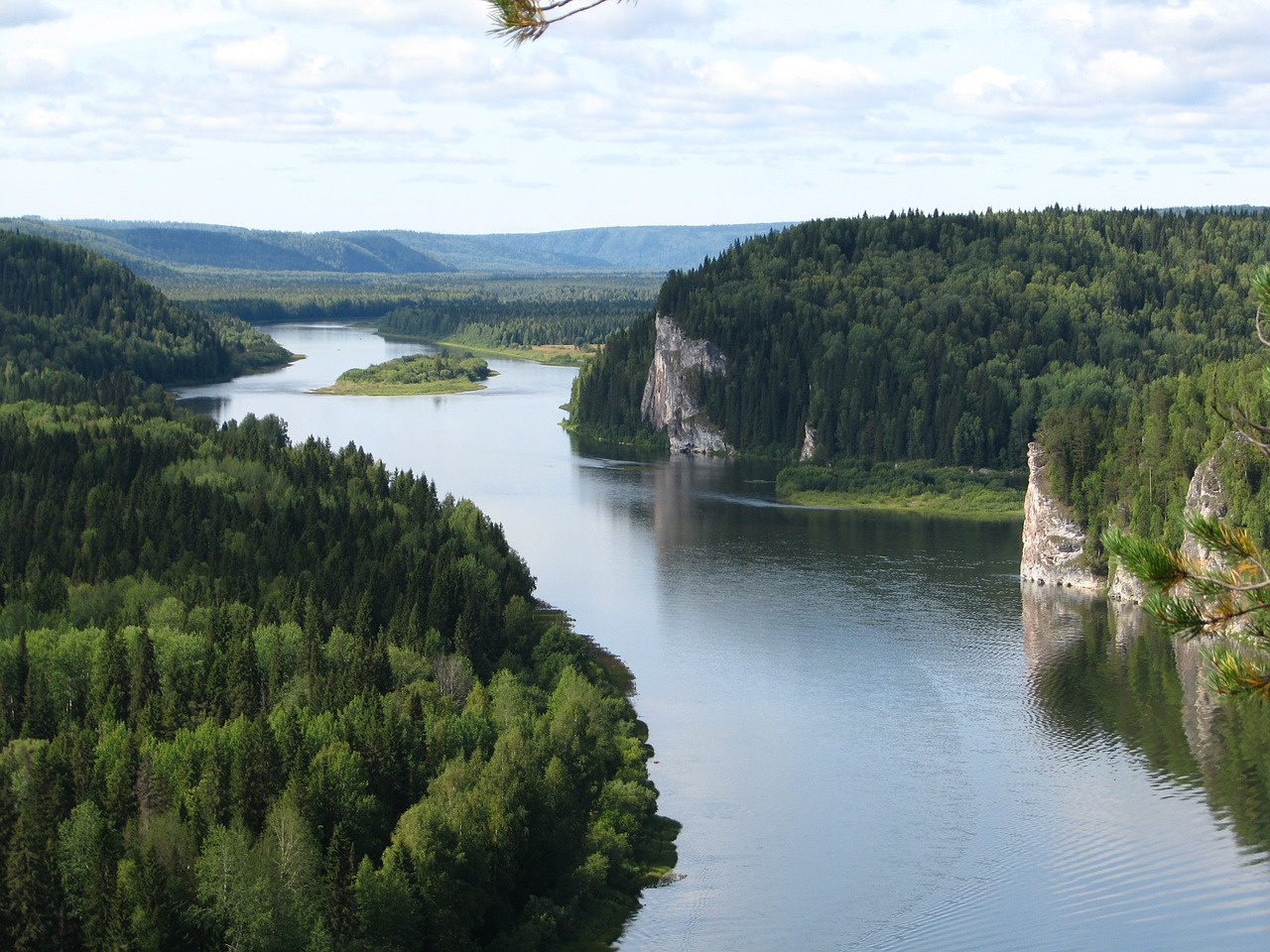 Image - the vishera river autumn open space
