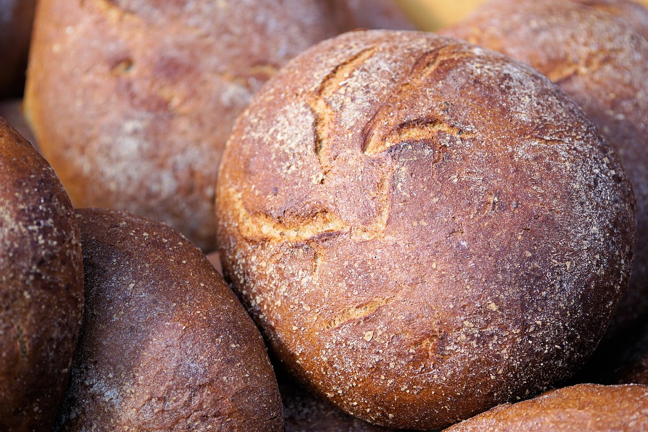 Image - bread flour bake crust baked goods