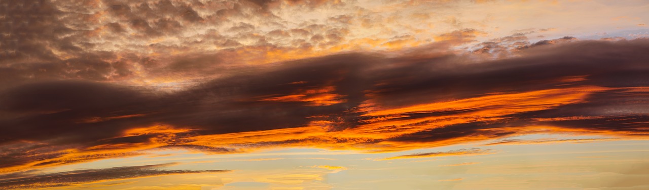 Image - panorama morgenrot sunrise sky