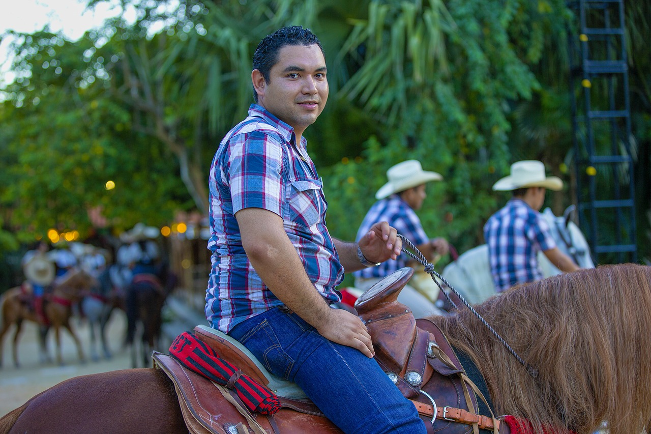 Image - cowboy mexico rider sombrero