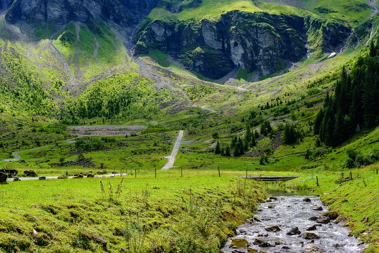 Image - river diemtigtal switzerland