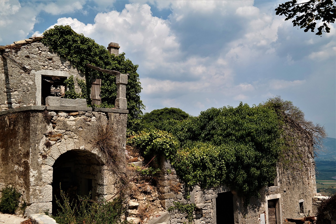 Image - building ruin lapsed overgrown