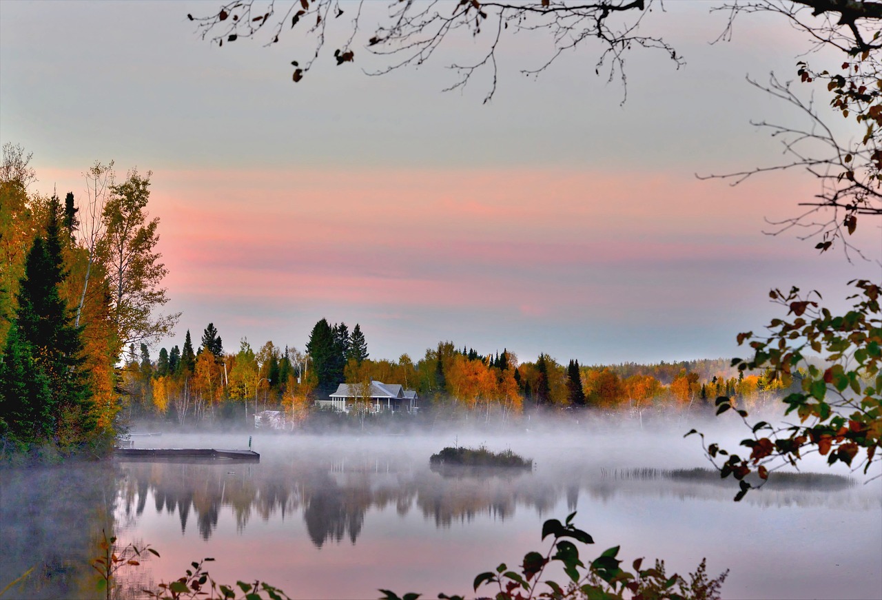 Image - autumn landscape nature colors fall