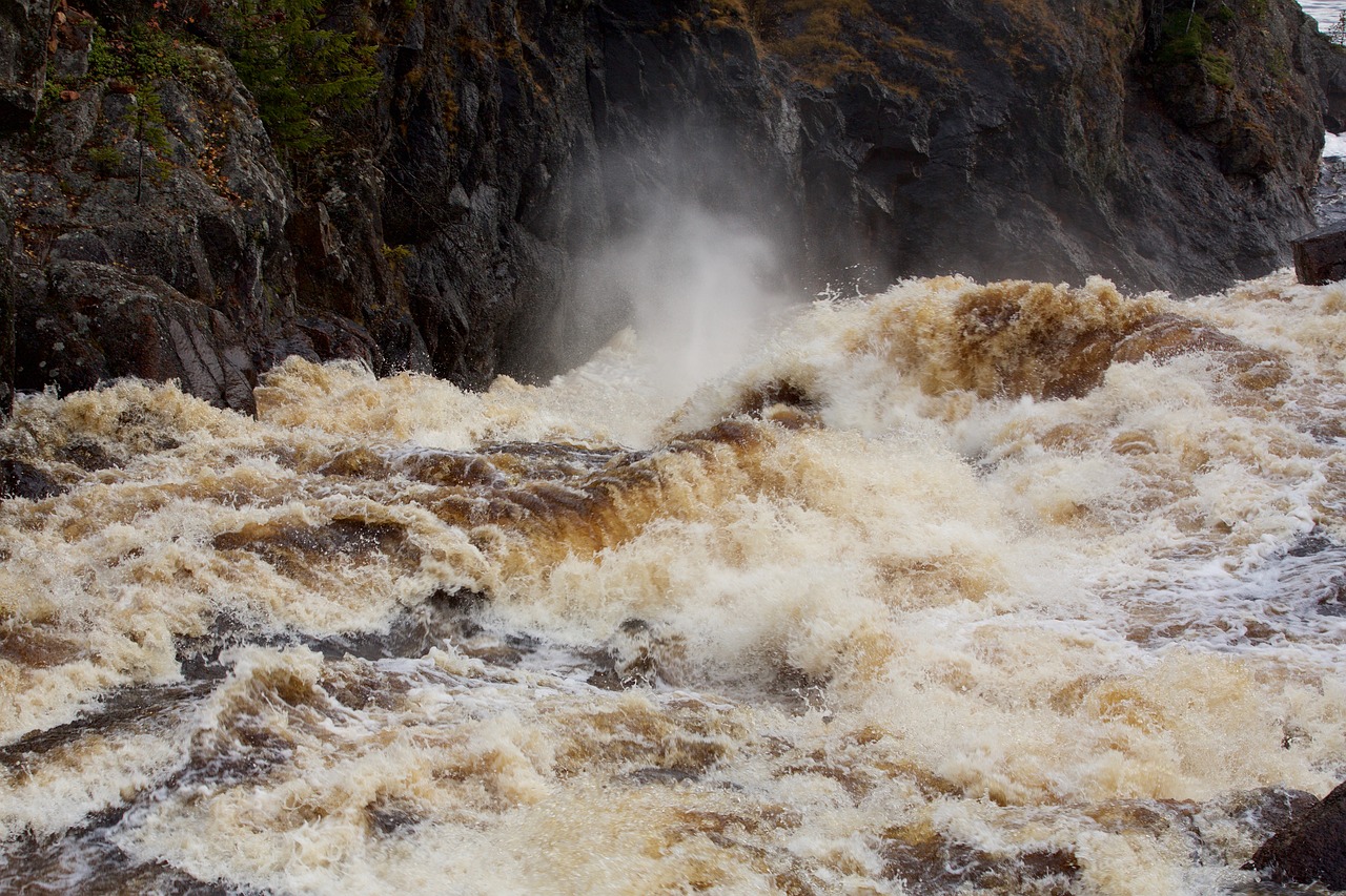 Image - wave water current river nature