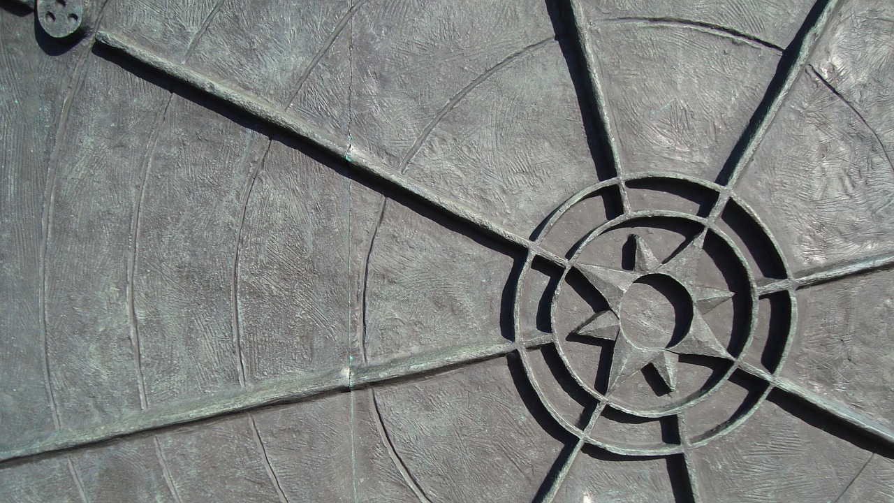 Image - design sun rays symbol stone art