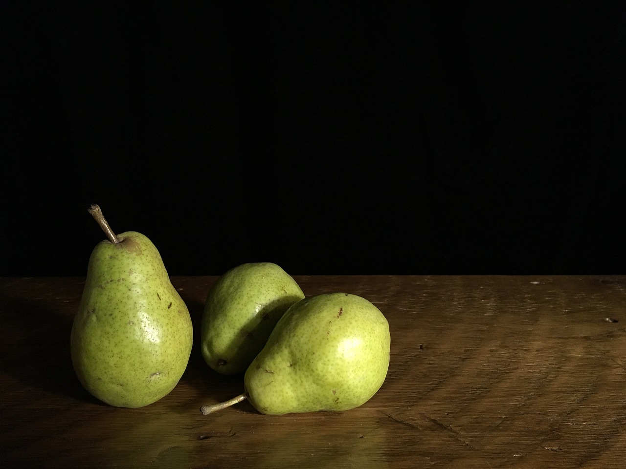 Image - pears green table fresh fruit