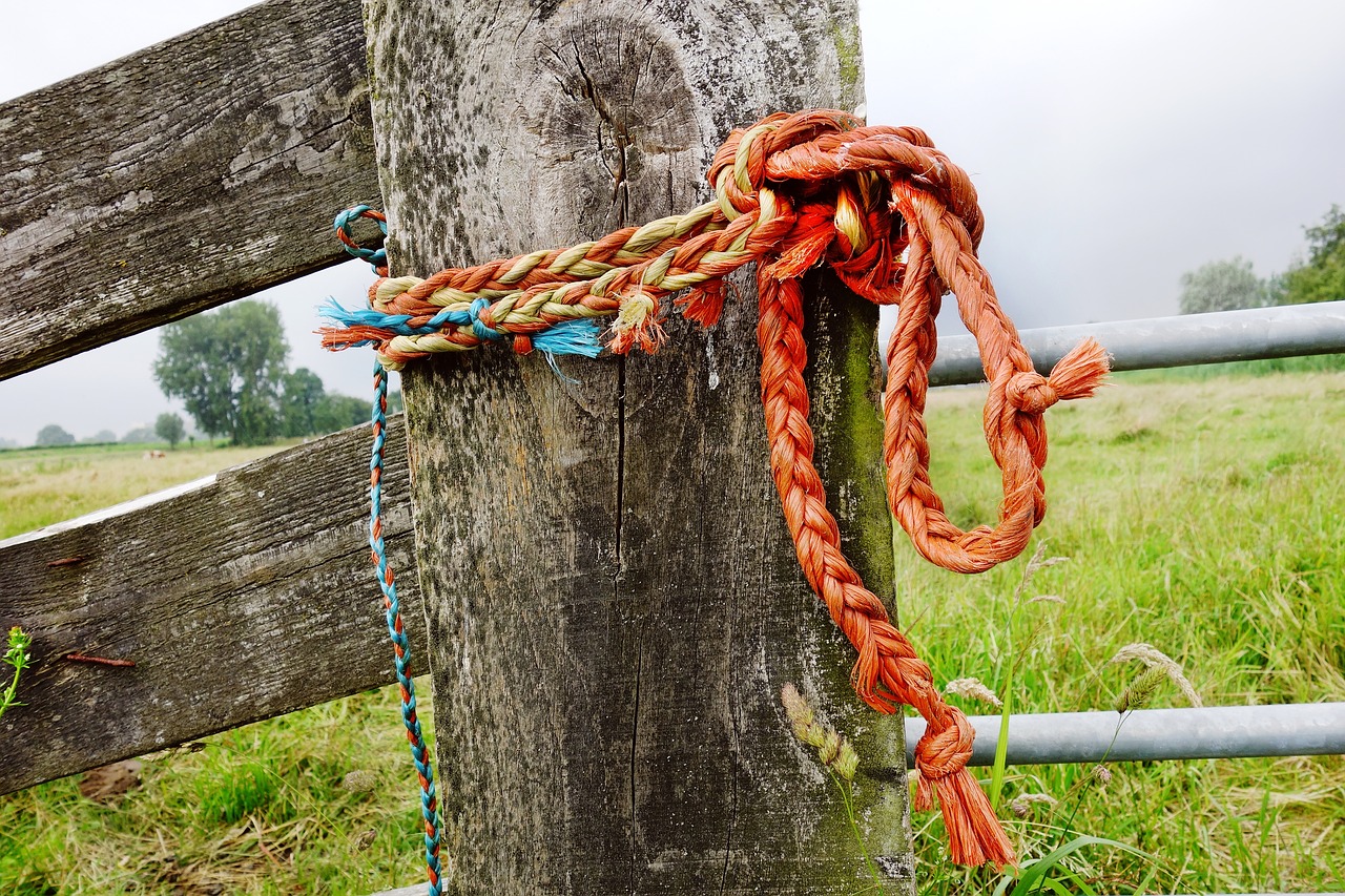 Image - rope cord line knot loop tied