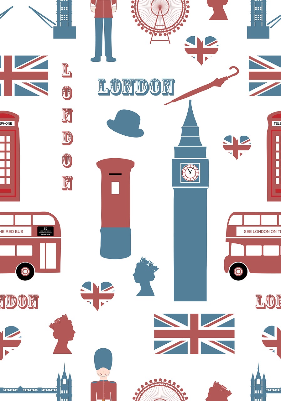 Image - london icons symbols landmark