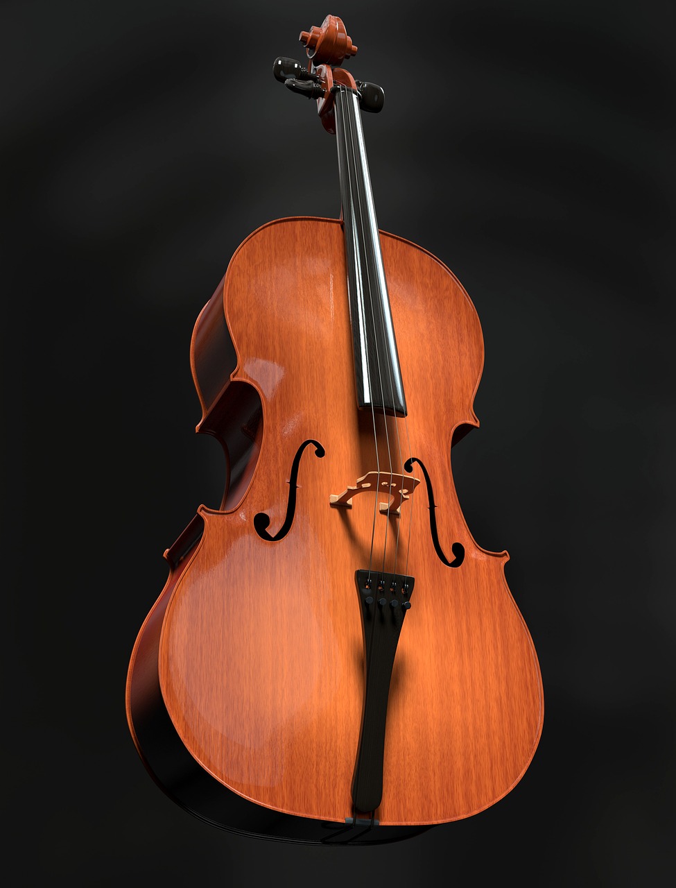 Image - cello strings stringed instrument