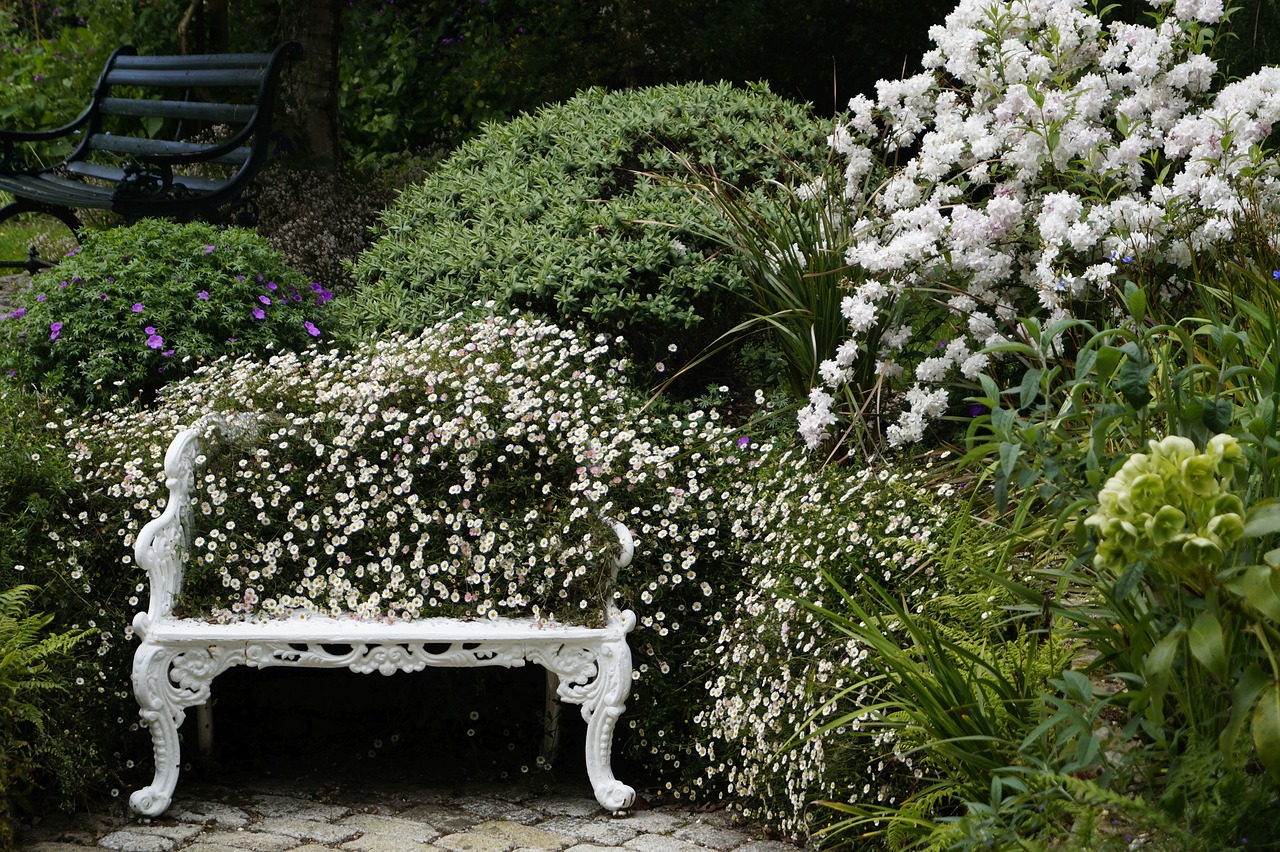 Image - bank park rest park bench