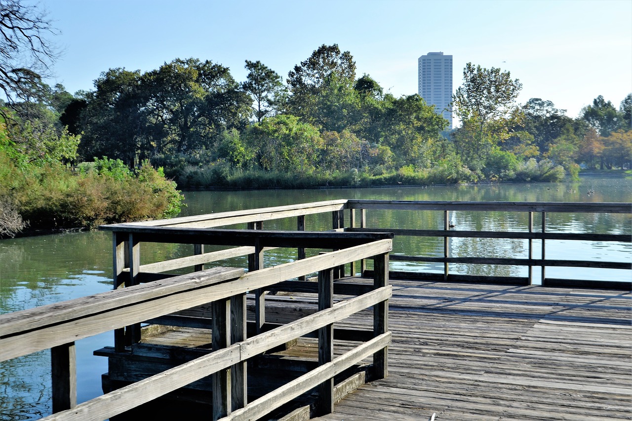 Image - herman park houston texas lake