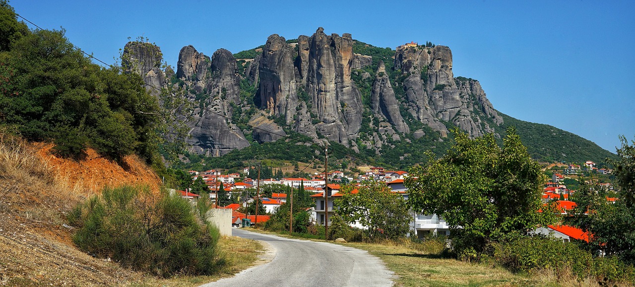 Image - kalambaka meteora rock formation